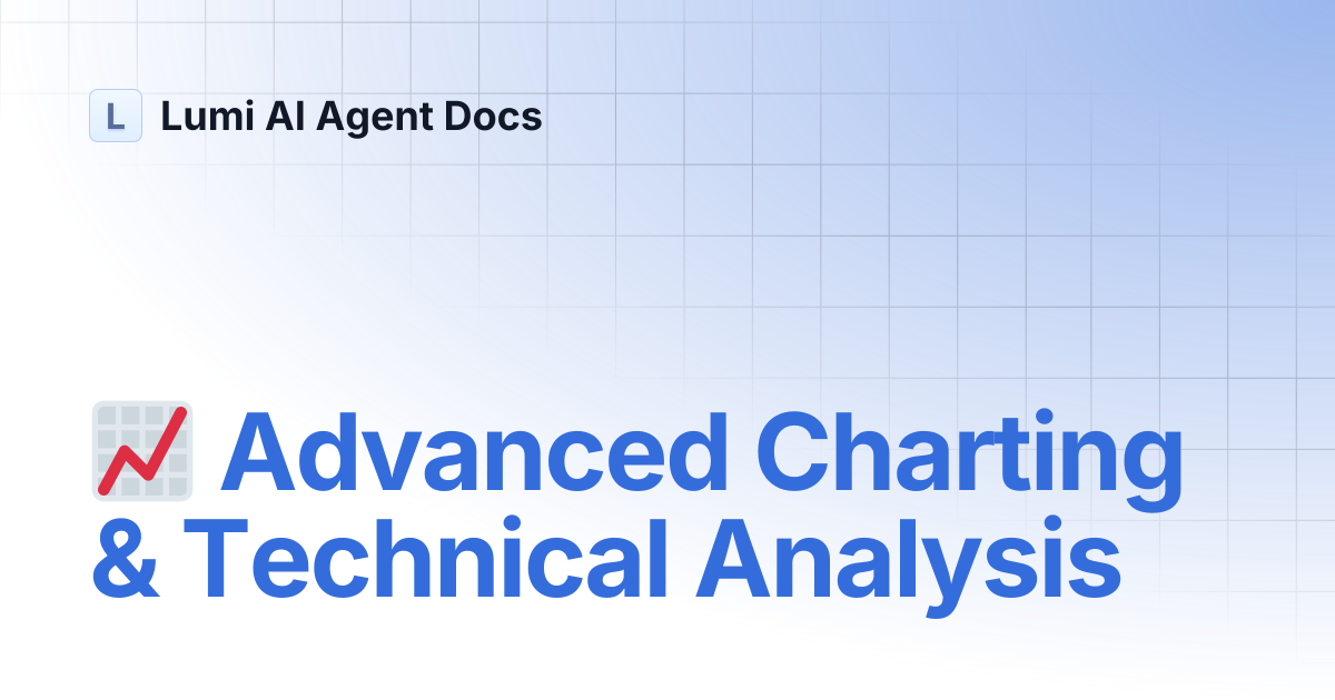 📈 Advanced Charting & Technical Analysis | Lumi AI Agent Docs